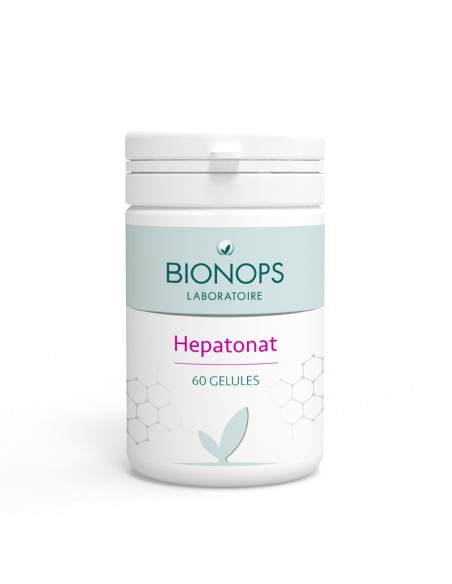 HEPATONAT 60 Gélules - Detox foie & Digestion | Laboratoire Bionops