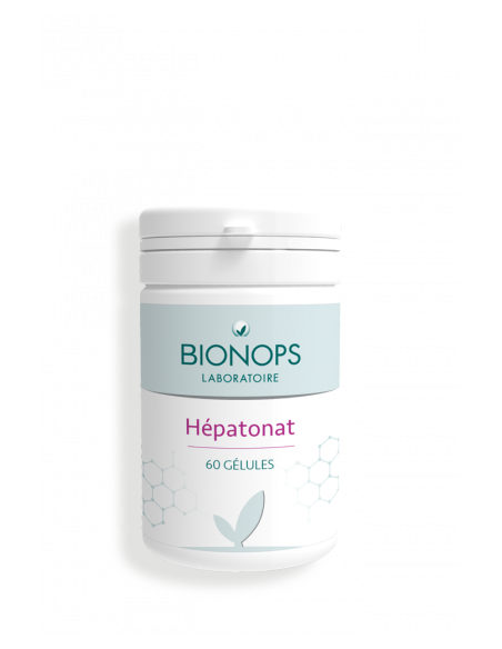 HEPATONAT 60 Gélules - Detox foie & Digestion| Laboratoire Bionops