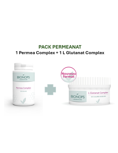 Bionops Pack Permeanat - Lutte contre la perméabilité intestinale